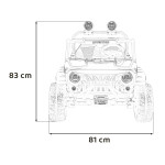 Elektrická Bugina - Passion 4x4 - čierna